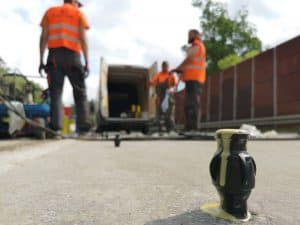 Iniekcja ciśnieniowa posadzki - Klawiszowanie posadzki betonowej 