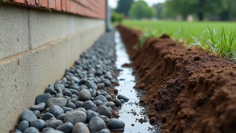 Drenaż opaskowy – klucz do ochrony fundamentów Twojego domu